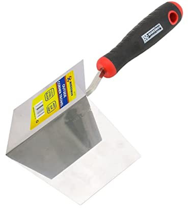 OUTSIDE CORNER TROWEL STAINLESS STEEL POINTED INTERNAL PLASTERING TOOL BUILDERS