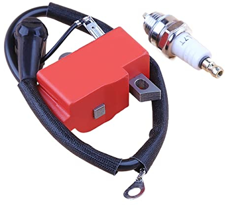 Ignition Coil Spark Plug Kit for Dolmar PS-460 PS-500 PS-510 PS-5100S PS-4600S PS-5000 PS-5100S PS-5105 PS-5105 Saw 181143204