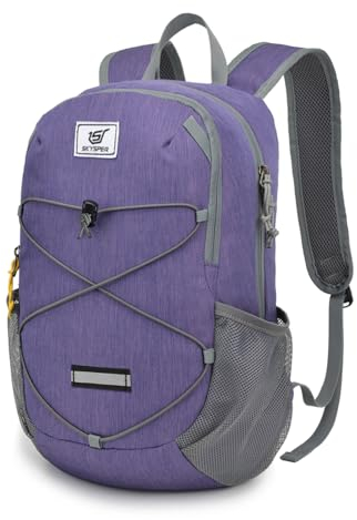 SKYSPER Faltbarer Rucksack Tagesrucksack 12L Daypack Reiserucksack Wanderrucksack für Wandern Reisen Städtetrips