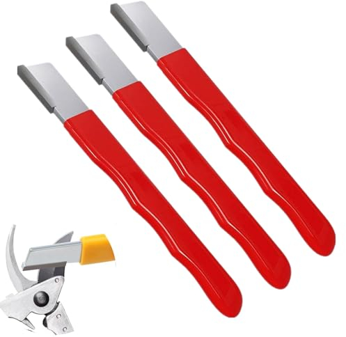 ZOUBAOQ 3PCS Garden Tool Sharpener,Multipurpose Pocket Scissor Sharpener Portable Sharpener Stone For Sharpening Lawn Mower Blades, Garden Pruners, Axe, Machete, Hedge Shears, Hatchets
