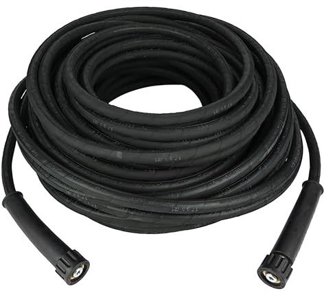 Profi Hochdruckschlauch | für Kärcher Kränzle Hochdruckreiniger | bis 250 bar | 20m Länge 8DN/7,9mm | flexibel und witterungsbeständig | M22x1,5 IG x M22x1,5 IG | Schlauch