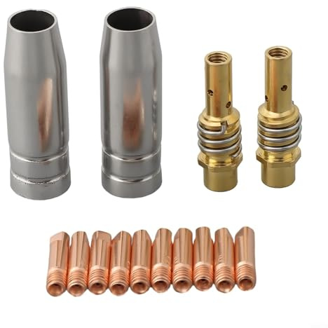 Schweißbrenner Zubehör Set, Powerdüse M6 0 8mm, Gasdüsen