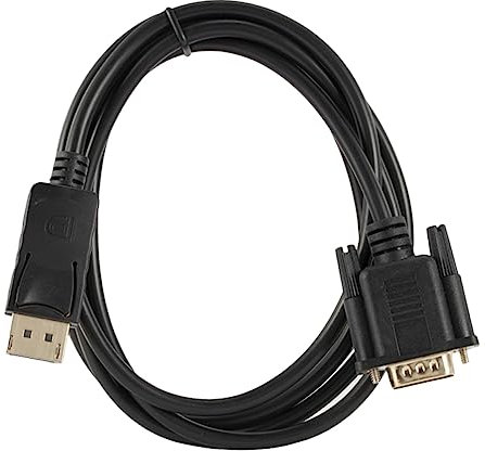jojofuny 1.8m Cavo Displayport a Vga Per Monitor e Proiettore Per Computer Desktop Connettore Displayport Maschio Supporta Risoluzioni Video Ridotte Fino
