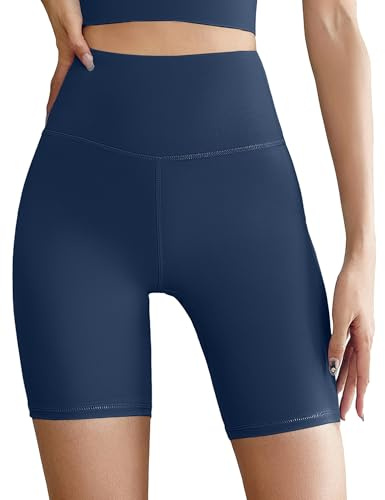 HANERDUN Pantalones Cortos Deportivos para Mujer Pantalones Cortos de Yoga Mallas Deporte Mujer Cortas Pantalón Verano Mallas Ciclista Shorts Deporte