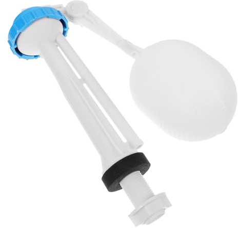 DIYEAH Toilet Fill Valve Float Replacement Kit for Old-Style Split Cisterns Plastic Float Valve with Water-Saving Function Easy Install Toilet Tank Part for Efficient Flushing