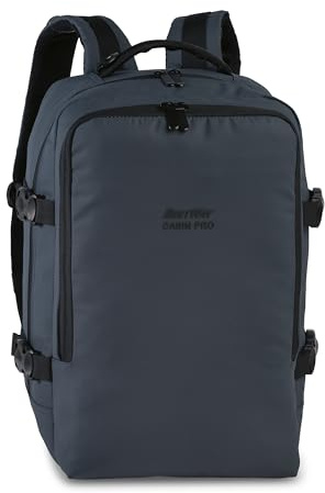 Bestway Cabin Pro Storm Rucksack – Laptoprucksack 14 Zoll mit Organizer, Trolleyaufsteckschlaufe & Tragegriffen – Business & Freizeit Rucksack für DIN A4 Ordner, Handgepäck geeignet (dunkelblau)