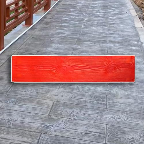 Stampi per calcestruzzo senza cuciture, per patio, giardino o piscina, 122 x 28 cm, perfetti per esterni e decorazioni