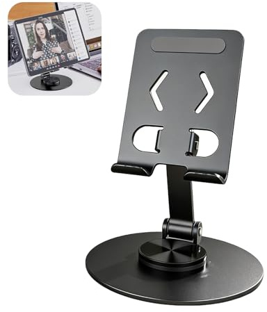 KUIZHEN Phone Stand for Desk, 360° Rotation for Phone Stand Holder