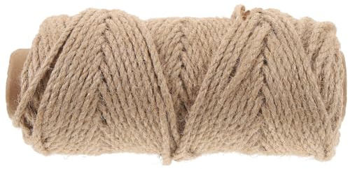 SHINEOFI Cuerda de Sisal Natural para Gatos 50 Metros Flexible y Ecológica para Proyectos de Jardinería y Bricolaje Accesorios para Rascadores Color Aleatorio