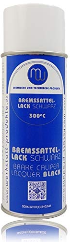 MW Bremssattellack schwarz bis 300°C 400 ml Thermolack Auspufflack Motorlack Temperaturbeständig …