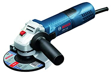 Bosch Professional Angle Grinder GWS 7-115 (110V, 720 W, disc diameter 115 mm, Includes Backing Flange, Locking Nut, Protective Guard)