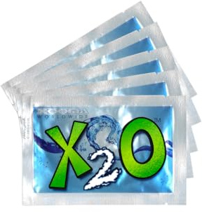 X2O Flavorless Drop-In Mineral Bags for Alkaline & Hydrogen Water – 30 Count | Alkalize Filtered Water | Add 70+ Ionic Trace Minerals for Cellular Hydration, Balanced pH, and Electrolytes
