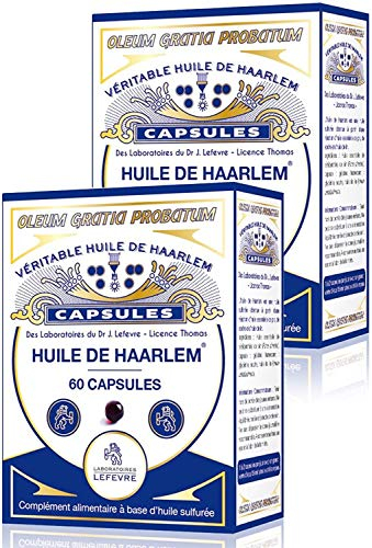 Véritable Huile de Haarlem, lot de 2 x 60 capsules originales (2)