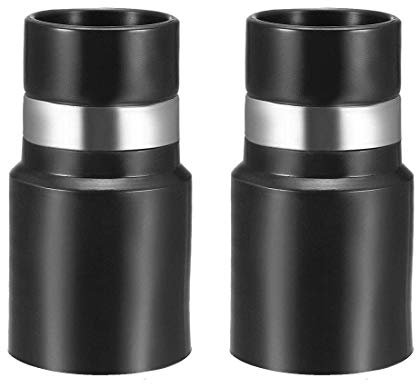 N/A Central Staubsaugerschlauch, Adapter, Anschluss 32 mm, Kunststoff, Schwarz, 2 Stück