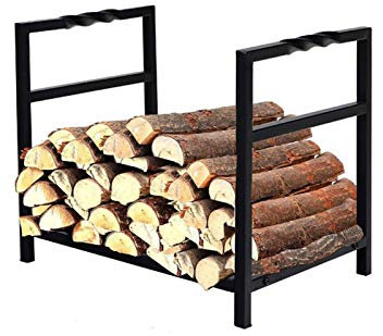 YUSHRO Legna da ardere Log Rack, Forte Stile Europeo Legna Supporto di stoccaggio Ferro Accessori per caminetti Robusto Portalegna per Legna da ardere Cestini Portalegna