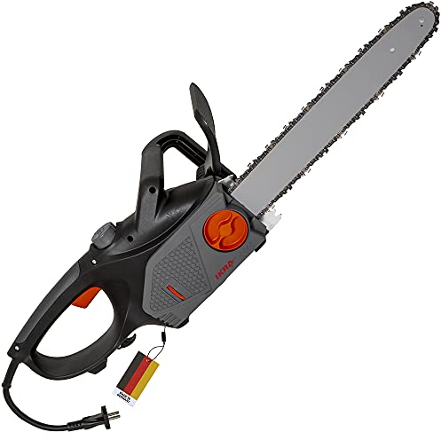 IKRA Elektro Kettensäge KSE 2400-40, Schnittlänge 40cm, 2.400 Watt, Schwarz, 23514120