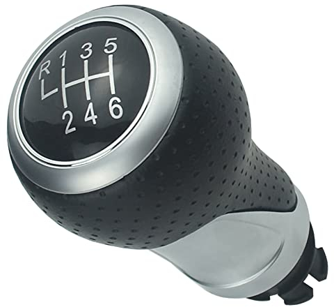 FanPaYY Gear Shift Knob, 6 Speed Car Gear Stick Shift Knob Head for A4 B6 B7 B8 A6 S4 8K A5 8T Q5 8R S Line Ibiza 6J Seat Leon Mk1 Golf MK4