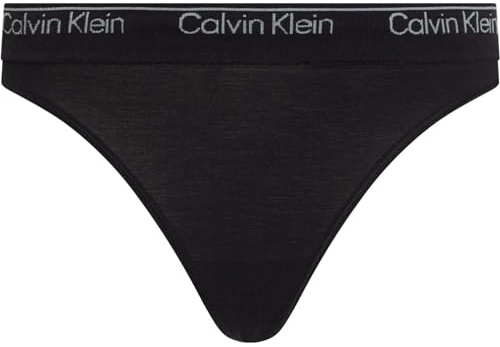 Calvin Klein dam string stretch, Svart (Black), S