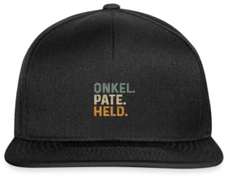 Spreadshirt Patenonkel Geschenk Onkel Pate Held Snapback Cap