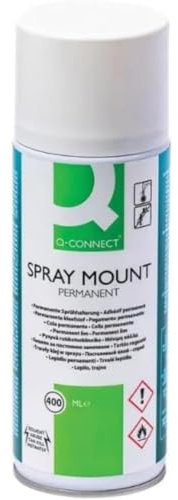 Q-Connect Spraymount Permanent Adhesive Aerosol 400ml