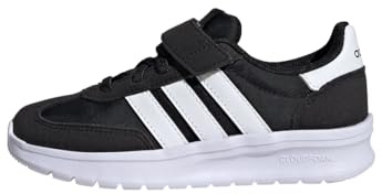 adidas unisex - barn Run 70S 2.0 Children Shoes, Core Black/Ftwr White/Gum 3, 34 EU