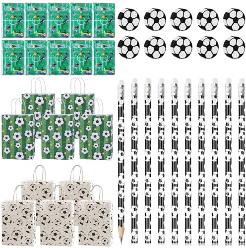 SZSMW 40 StüCk fussball mitgebsel jungen - fußball kindergeburtstag | Kindergeburtstag Fussball - Geeignet Als Geburtstagsgeschenke,Belohnungen Im Klassenzimmer und Lehrmittel FüR Kinder