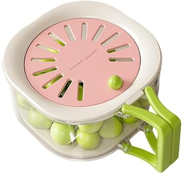 HavenLiving CollapsibleMulti-PurposeColanderStrainerSpace-Saving FoldablePlasticPastaDrainerFruit/Vegetable WashBasketKitchenFilter for SinkCookingSaladPrepSalad Washer Vegetable wash(Rasplbury Pink)