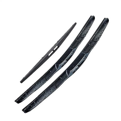 VVKFTP Autofenster Scheibenwischer Vorne Hinten Scheibenwischer Arm Blade Set Für Fit Für Jazz MK2 MK3 2009-2012 2013 2014 2015 2016 2017 Auto Scheibenwischerblätter