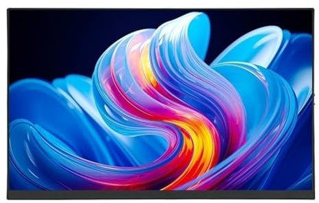 2WFYJNITP Home Gaming Monitor portatile multifunzione da 16 pollici con schermo esteso Full HD 1080P 16:9 Secondo schermo