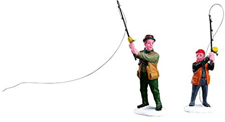 Lemax Christmas - Fly Fishing with Dad (12495)