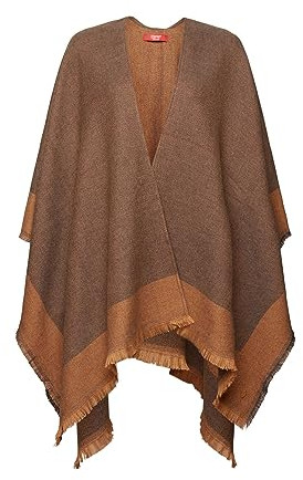ESPRIT Damen 993EA1Q317 Mode-Schal, 235/CARAMEL, M