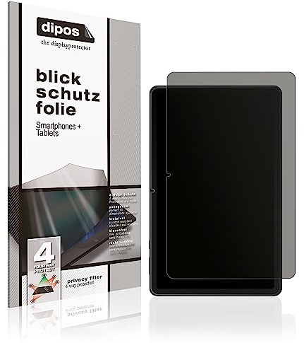 dipos Blickschutzfolie für Huawei MatePad SE | Displayschutz matt mit 4-Wege Sichtschutz-Effekt, Privacy Filter, passt perfekt, kratzfest, blasenfrei, selbstklebend