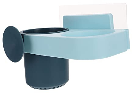 POPETPOP Wandmontierte Fönhalterung Ohne Bohren Stabiler Haartrocknerständer Installieren Für Badezimmer Und Friseursalons Modernes Design Platzsparend