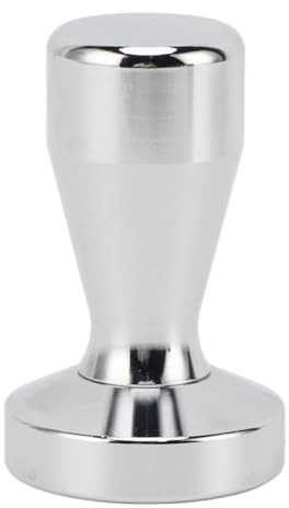 Coffee Tamper, Stainless Steel Coffee Tamper Coffee Hand Tamper Coffee Press Tool Coffee Tamper Tool for Moka Pot Pods(58MM)