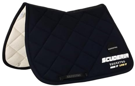 Equestro Satteldecke Modell Scuderia Full schwarz