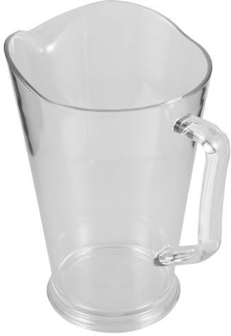 OFFSCH Bistro Carafe Plastique Pichet Aux Pour Bières Et Boissons Carafe Transparente Pc Pour Restaurants Et Événements