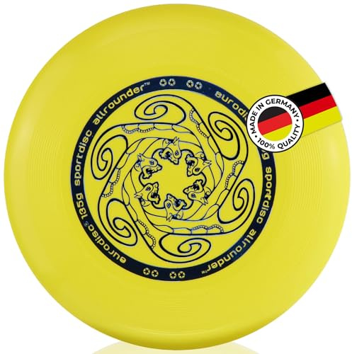 eurodisc 135g Frisbee Frisbeach Junior/Kinder Ultimate GELB