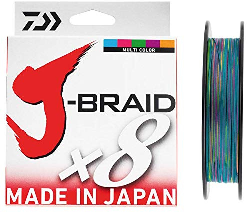 Daiwa – jbraid 8 Braid 500, Farbe Mehrfarbig, Größe 0.280 mm