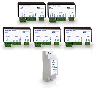 ODK01T KIT AUTOMAZIONE CENTRALIZZAZIONE 5 TAPPARELLE PROGRAMMATO ED ESPANDIBILE FANTINI