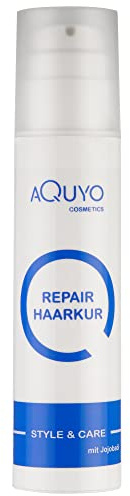 Repair Haarkur für trockene Haare mit Jojobaöl, Haarmaske für strapaziertes und geschädigtes Haar, Haarpflege zum Wiederaufbau des Haares, silikonfrei & tierversuchsfrei (200ml)
