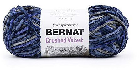 Bernat Crushed Velvet 300g - Navy