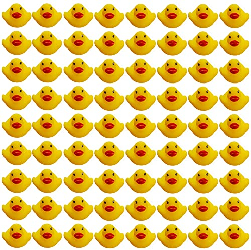 THE TWIDDLERS 75 Badeenten, Quietscheente, Rubber Ducks Badewannenspielzeug für Baby - Kindergeburtstag Gastgeschenke & Mitgebsel