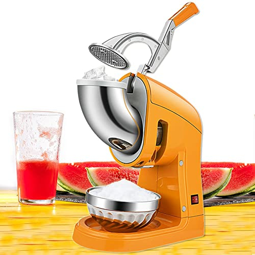 DYK&NX Triturador De Hielo Eléctrico con Doble Cuchillo, Picahielos para Bar Profesional, Mango Antideslizante Picadora De Hielo, para Restaurantes, Bares, Fiestas