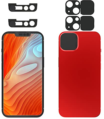 Schutzhülle für iPhone 13/iPhone 13 Mini mit iPhone 13 Frontkamera-Abdeckung, schützt Privatsphäre und Sicherheit, beeinträchtigt aber nicht die Gesichtserkennung, beeinträchtigt aber nicht die