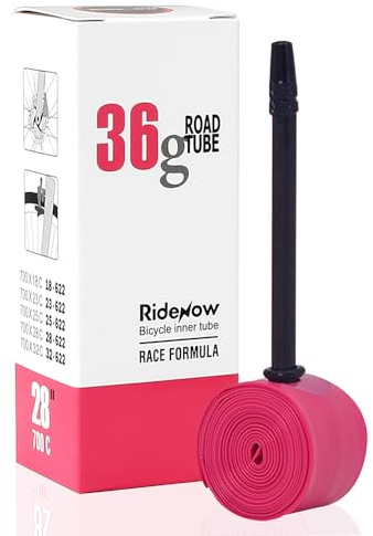 1pcs Ridenow 36g Road Bike Inner Tube 700c 18/25/28/32 TPU Material 65mm French Valve