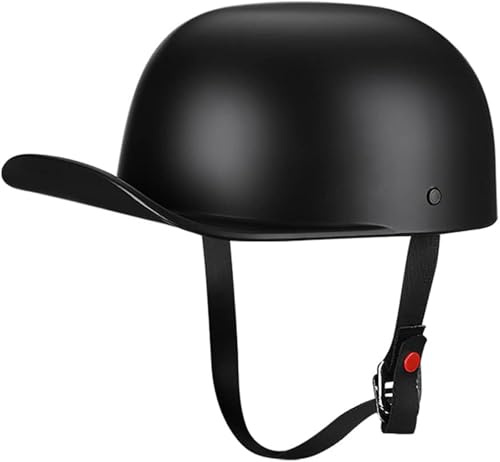 GKCEGHKS Casco Faccia Aperta retrò Aperto Caschi da Moto retrò Casco Scodella Mezzo Casco Scooter Crociera Bicicletta Portatile Mezzi Caschi Jet Mezzo Elmetto Moto retrò ECE Omologato
