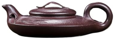Teiere Per Piano Cottura Teiera cinese Teiere in argilla viola da 150 ml Bollitore di fango fatto a mano Collezione di set da tè Zisha Teiera da tè sfusa Piano Cottura Con Bollitore Per Tè