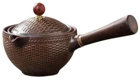 Ceramic Teapot Rotating Tea Maker, Ceramic Teapot Gongfu Tea Pot 360 Rotation Tea Maker Infuser Portable Single Pot 160ml Chinese Gongfu Tea Supplies Chinese Gongfu Tea Set,(D)