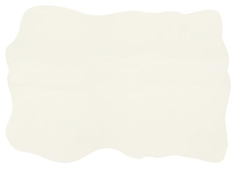QUARKZMAN Chiffon en Chamois pour Voiture 70 cm x 100 cm Blanc