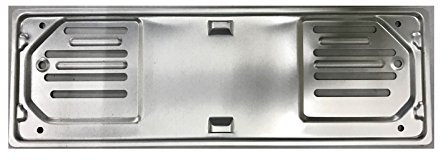 SCONOSCIUTO PORTATARGA Anteriore in Alluminio